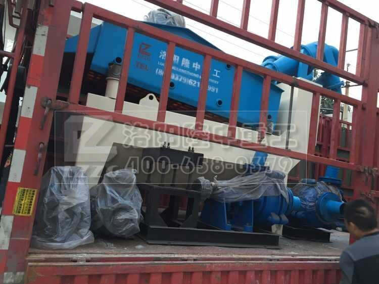 細砂回收機裝車圖