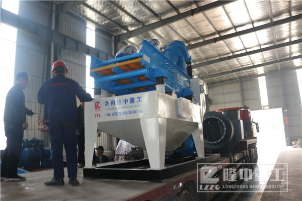 新型細沙回收機設備，為環(huán)保石料生產(chǎn)線助力