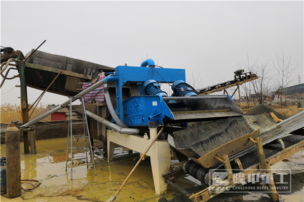 LZ細(xì)沙回收機(jī)砂子回收給力，環(huán)保高產(chǎn)人人愛(ài)