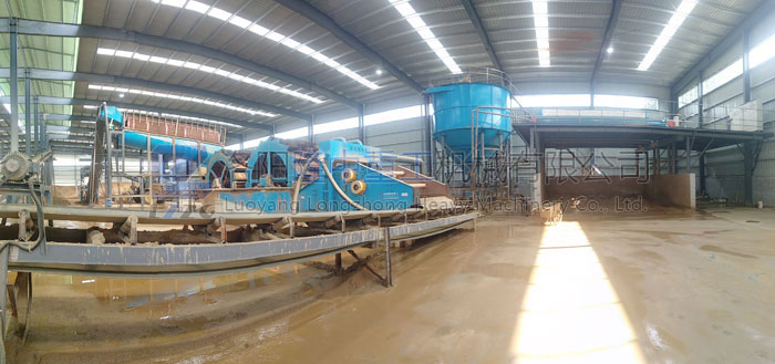 隆中環保高產的砂石生產線，備受客戶青睞