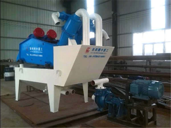 隆中lz細砂回收系統裝置的原理結構及特點優勢