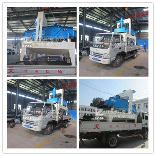 隆中細沙回收機發貨圖