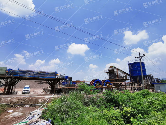 洗砂生產線都需要什么設備？隆中設備齊全，且包安裝