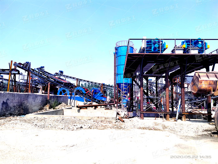 石粉沙生產線配置細沙回收機設備，一套多少錢