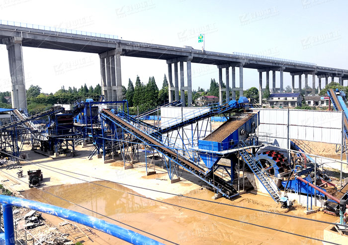 制砂生產(chǎn)線中細(xì)沙回收機(jī)如何回收細(xì)沙？生產(chǎn)現(xiàn)場(chǎng)推薦