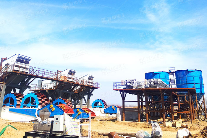 水洗機制砂生產線的流程是什么？多少錢？