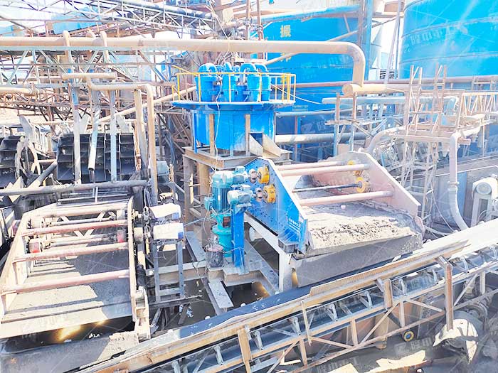 細沙回收機在生產線中怎樣配置才能提搞產量呢？