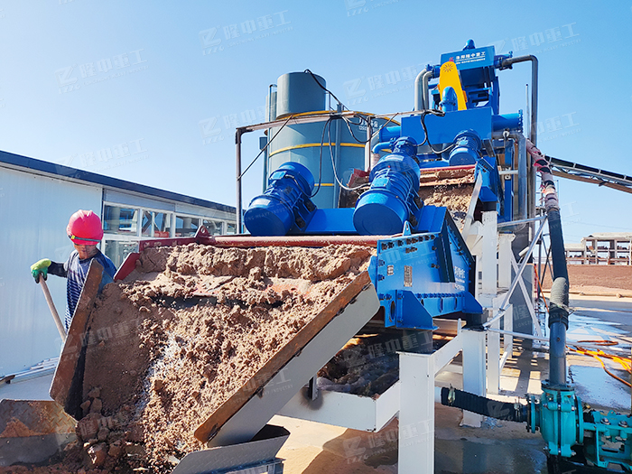  石英砂擦洗一體機工作原理、性能優勢